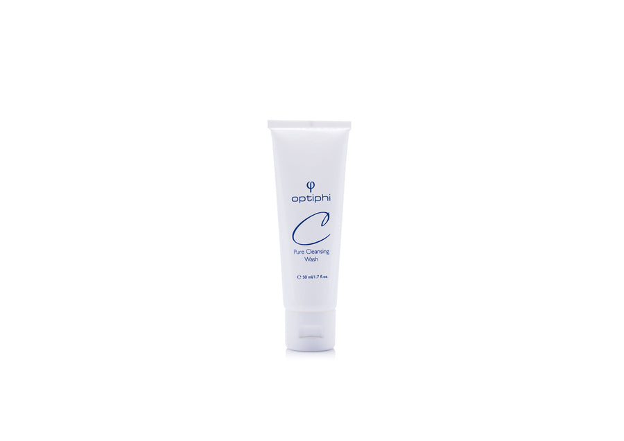 Pure Cleasning Wash - A milky cleanser that purifies, gently yet allows for a deep cleanse without sensitivity and may be eyed over the delicate eye area.