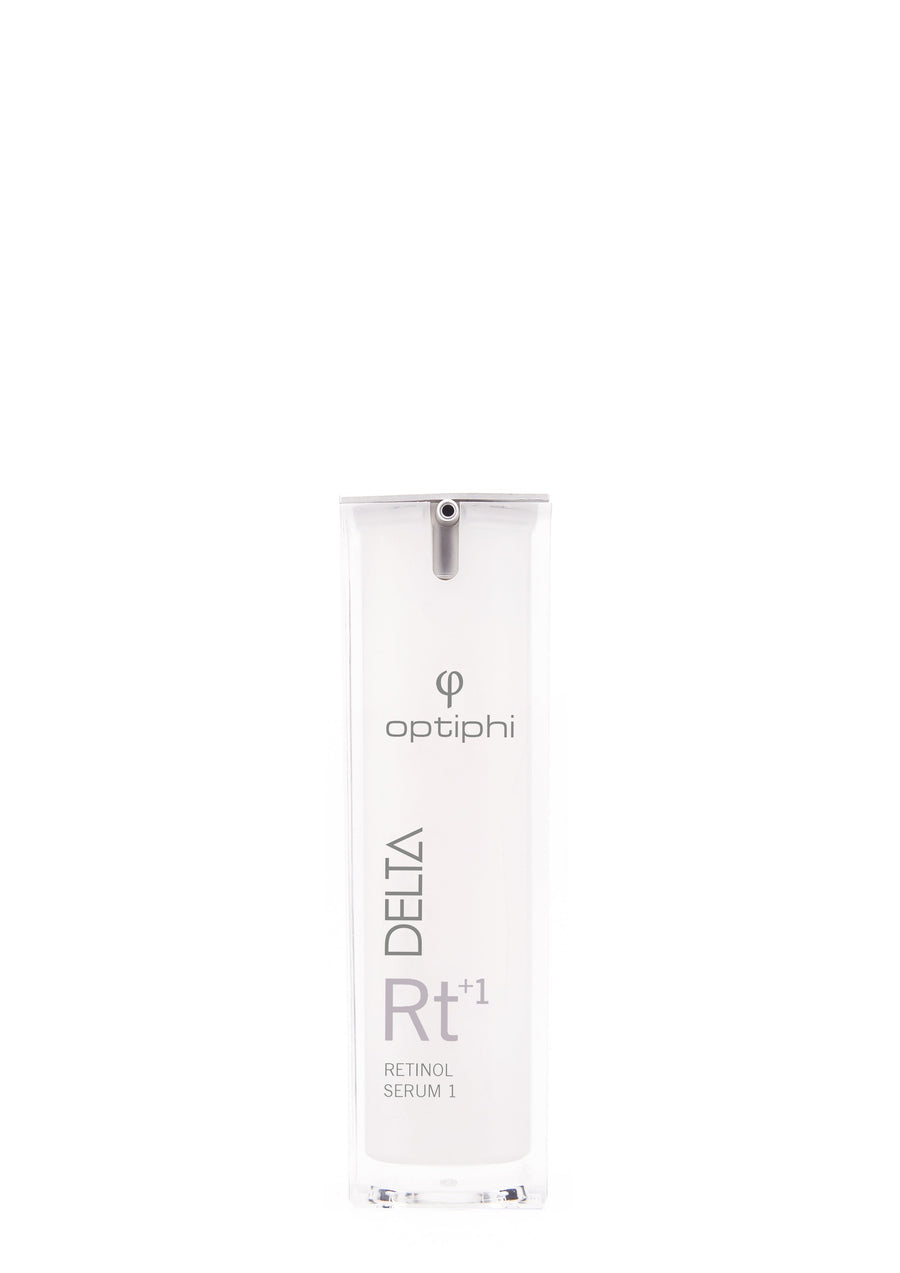 Retinol Serum 1 - A rich serum featuring 3 unique retinoids in an advanced delivery system to reduce the signs of aging, including wrinkling, fine lines, sagging and volume loss, as well as pigmentation concerns.