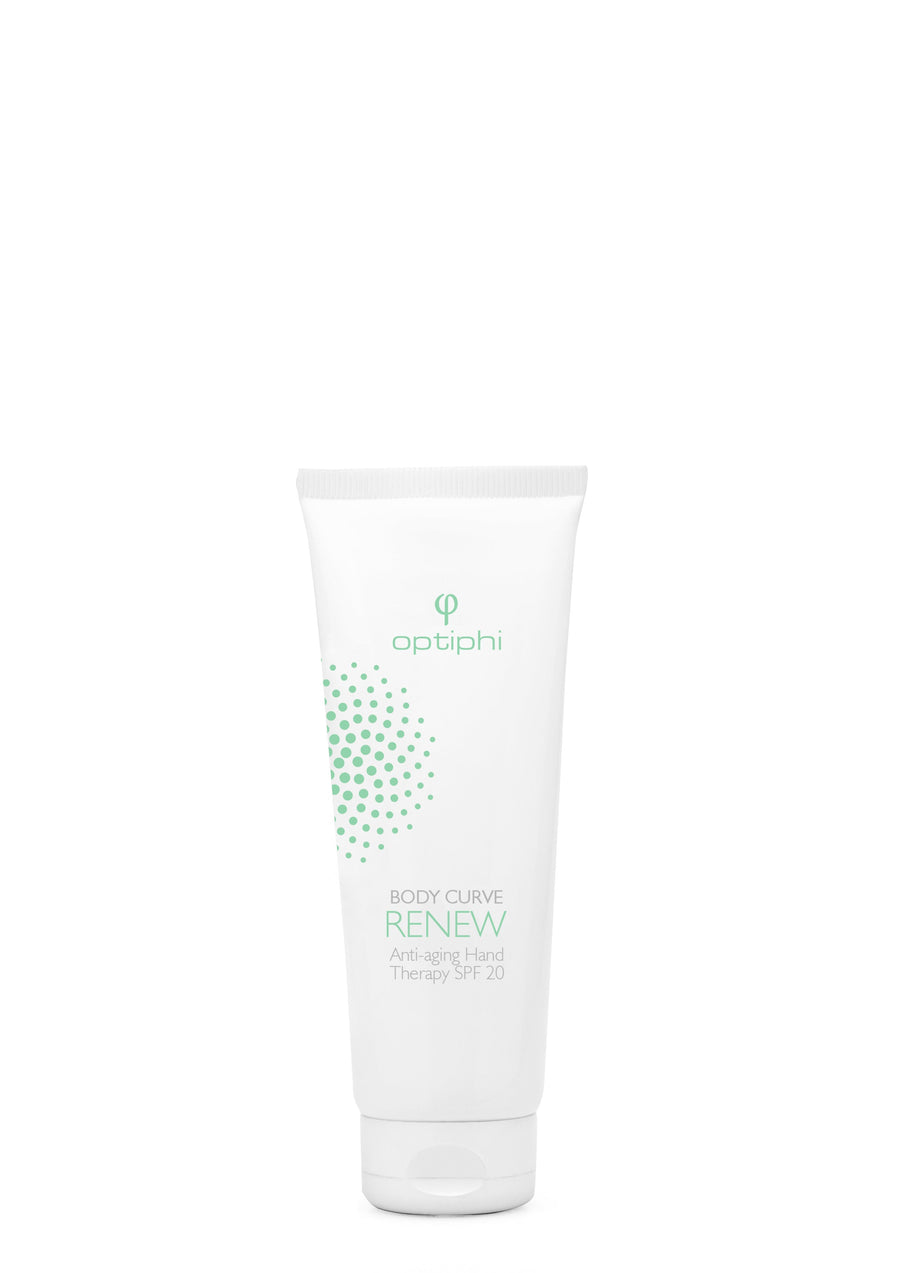 The unique formulation of Renew Hand Therapy diminishes age spots and promotes renewal of soft youthful hands whilst protecting against UVA and UVB rays.